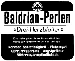 Baldrian-Perlen