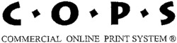 COPS COMMERCIAL ONLINE PRINT SYSTEM
