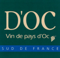 D'OC Vin de Pays d'Oc SUD DE FRANCE