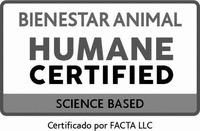 BIENESTAR ANIMAL HUMANE CERTIFIED SCIENCE BASED Certificado por FACTA LLC