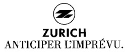 Z ZURICH ANTICIPER L'IMPRÉVU.