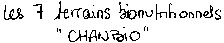 Les 7 terrains bionutritionnels 