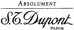 ABSOLUMENT S.T. Dupont PARIS