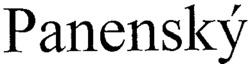 Panensky