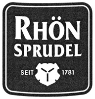 RHÖN SPRUDEL SEIT 1781
