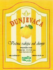 DUNJEVACA Vocna rakija od dunje
