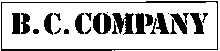 B.C. COMPANY