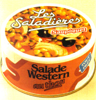 Les Saladières Saupiquet Salade Western au thon