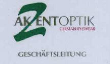 AKZENTOPTIK GERMAN EYEWEAR GESCHÄFTSLEITUNG