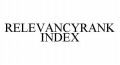 RELEVANCYRANK INDEX
