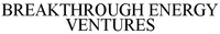 BREAKTHROUGH ENERGY VENTURES
