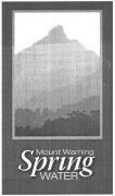 Mount Warning Spring WATER