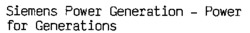 Siemens Power Generation - Power for Generations
