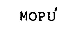MOPU'