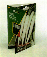 RADIS-RAVE BLANCHE TRANSPARENTE LE PAYSAN
