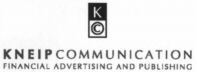 KC KNEIP COMMUNICATION FINANCIAL ADVERTISING AND PUBLISHING