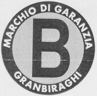 B MARCHIO DI GARANZIA GRANBIRAGHI
