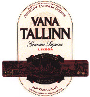 AUTHENTIC ESTONIAN LIQUEUR VANA TALLINN VANA TALLINN