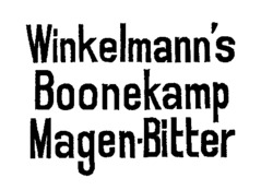 Winkelmann's Boonekamp Magen-Bitter