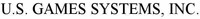 U.S. GAMES SYSTEMS, INC.