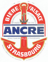 BIERE d'ALSACE ANCRE PILS STRASBOURG