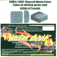 SWELL-LIGHT CHARCOAL CUBES