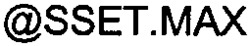 @SSET.MAX