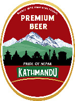 KATHMANDU PREMIUM BEER PRIDE OF NEPAL BREWED WITH HIMALAYAN ESSENCE