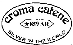 croma catene 859 AR SILVER IN THE WORLD