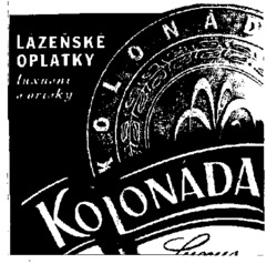 LAZENSKE OPLATKY KOLONADA Luxus