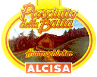 Prosciutto della Baita Hüttenschinken ALCISA