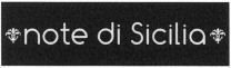 note di Sicilia