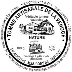 TOMME ARTISANALE DE LA VENOGE