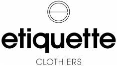 e etiquette CLOTHIERS