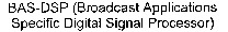 BAS-DSP (Broadcast Applications Specific Digital Signal Processor)