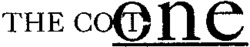 THE COTone
