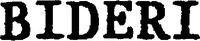 BIDERI