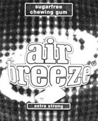 sugarfree chewing gum air breeze extra strong
