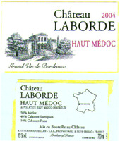 Château LABORDE 2004 HAUT MÉDOC