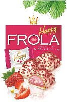 FLIS Happy FROLA STRAWBERRY & YOGHURT WAFERS