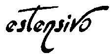 estensivo