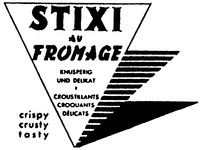 STIXI AU FROMAGE crispy crusty tasty