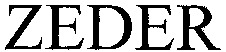 ZEDER