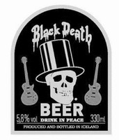 Black Death BEER DRINK IN PEACE
