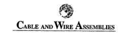 CABLE AND WIRE ASSEMBLIES