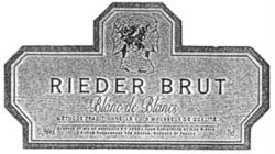 RIEDER BRUT Blanc de Blanc