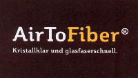 AirToFiber Kristallklar und glasfaserschnell.