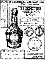 BÉNÉDICTINE MUNK LIKOR DOM