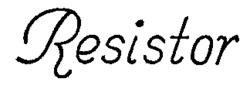 Resistor
