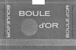 BOULE d'OR